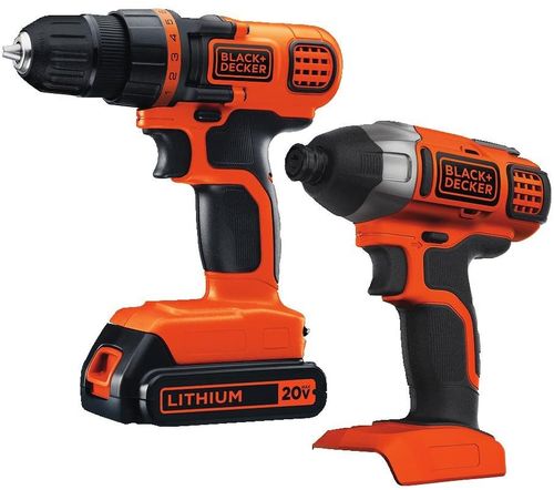 BLACK+DECKER 20V MAX Cordless Drill / Driver with 30-Piece Accessories (LD120VA)